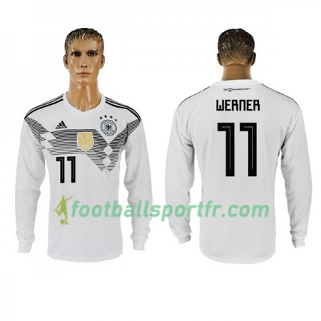 Tenue Allemagne Werner 11 Domicile Coupe du monde 2018 Maillot de Foot ML